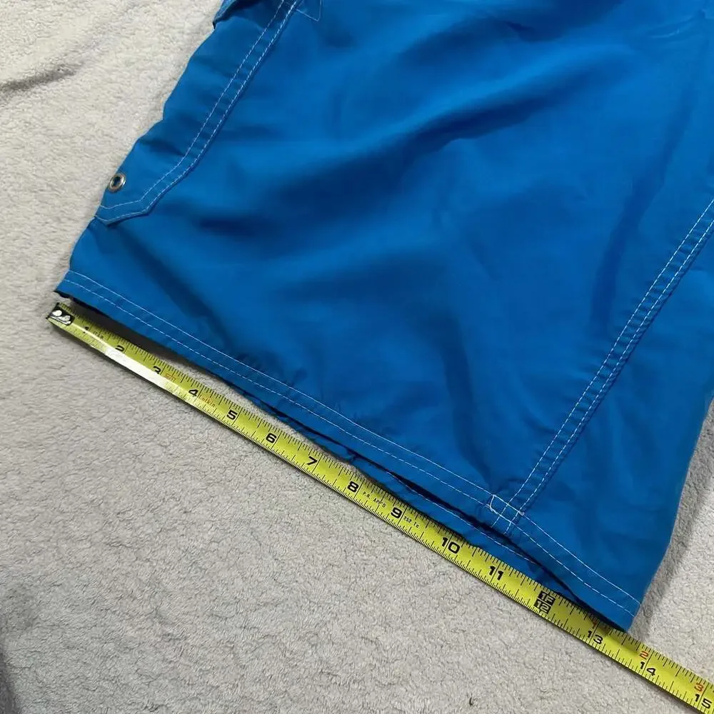 Beverly Hills Polo Club Men's Blue Cargo Swim Trunks Board Shorts XL